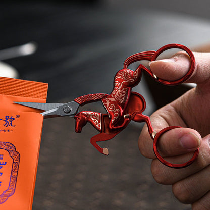 Galloping Horse Tea Scissors – Chinese Gongfu Tea Ceremony Shears